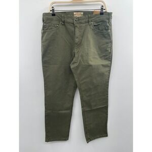 NWT Orvis Jeans Pant Men's 36 X 30 Olive Zip Fly Retro Classic Button 5 Pockets